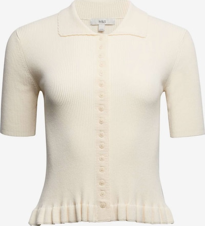 Marks & Spencer Strickjacke in XS in creme, Produktansicht