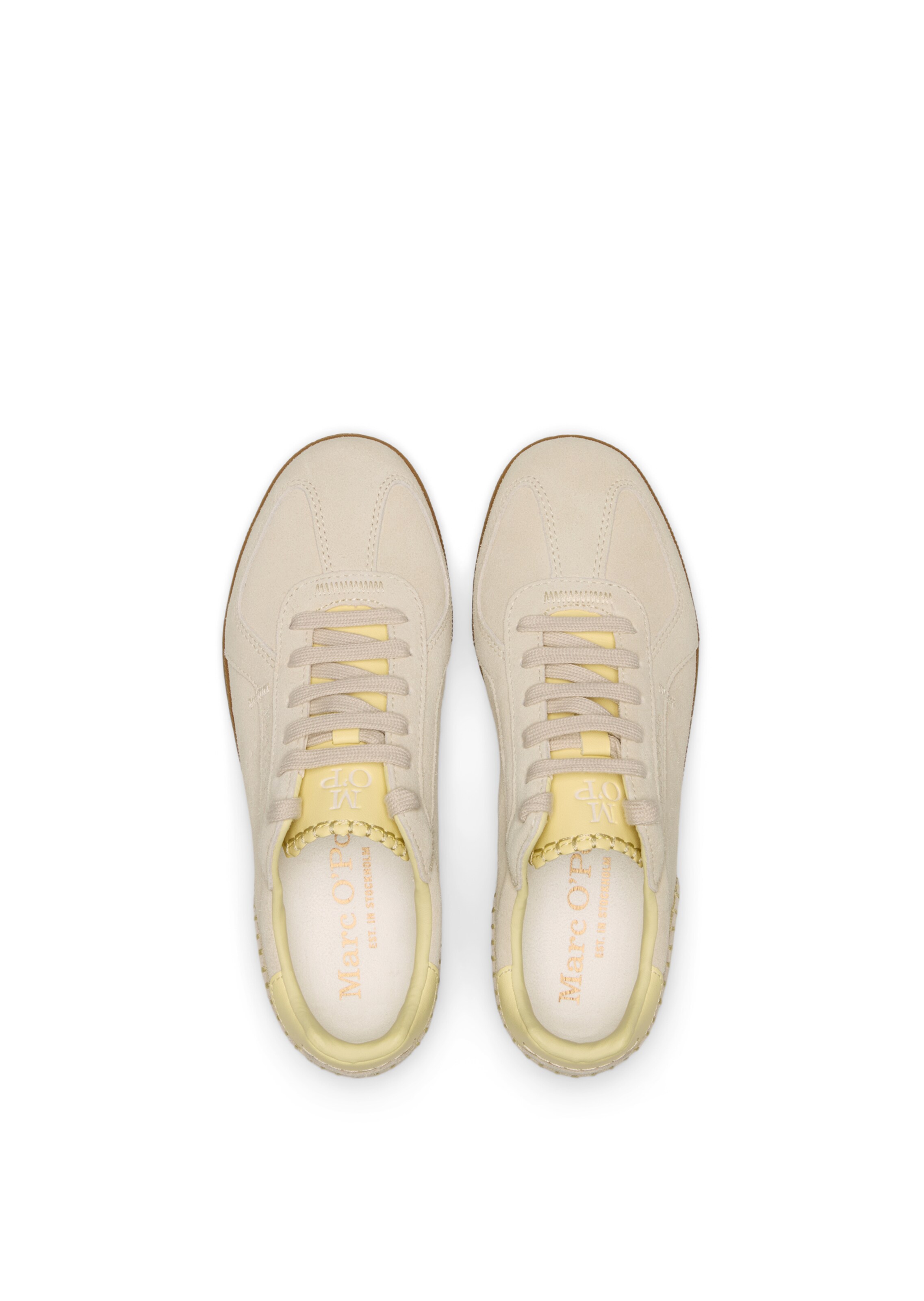 Baskets basses Marc O'Polo en gris