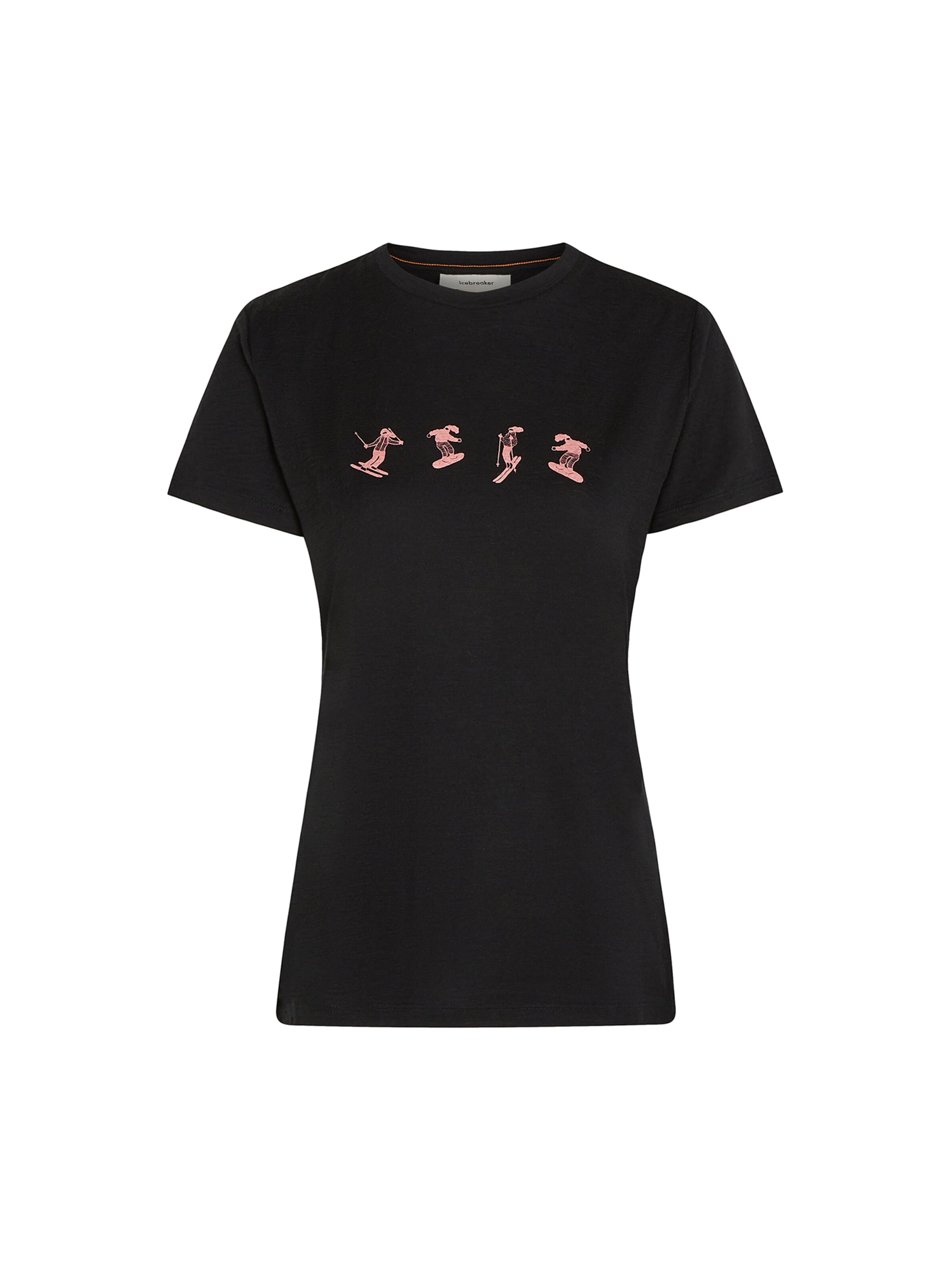 ICEBREAKER Funkční tričko 'Tech Lite' – černá: přední strana