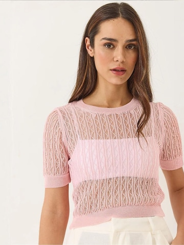 Pullover di Bianco Lucci in rosa
