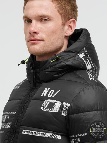 CAMP DAVID Winter Jacket in Black