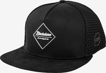 Blackskies Cap 'Ancient Gods' in Schwarz: Vorderseite