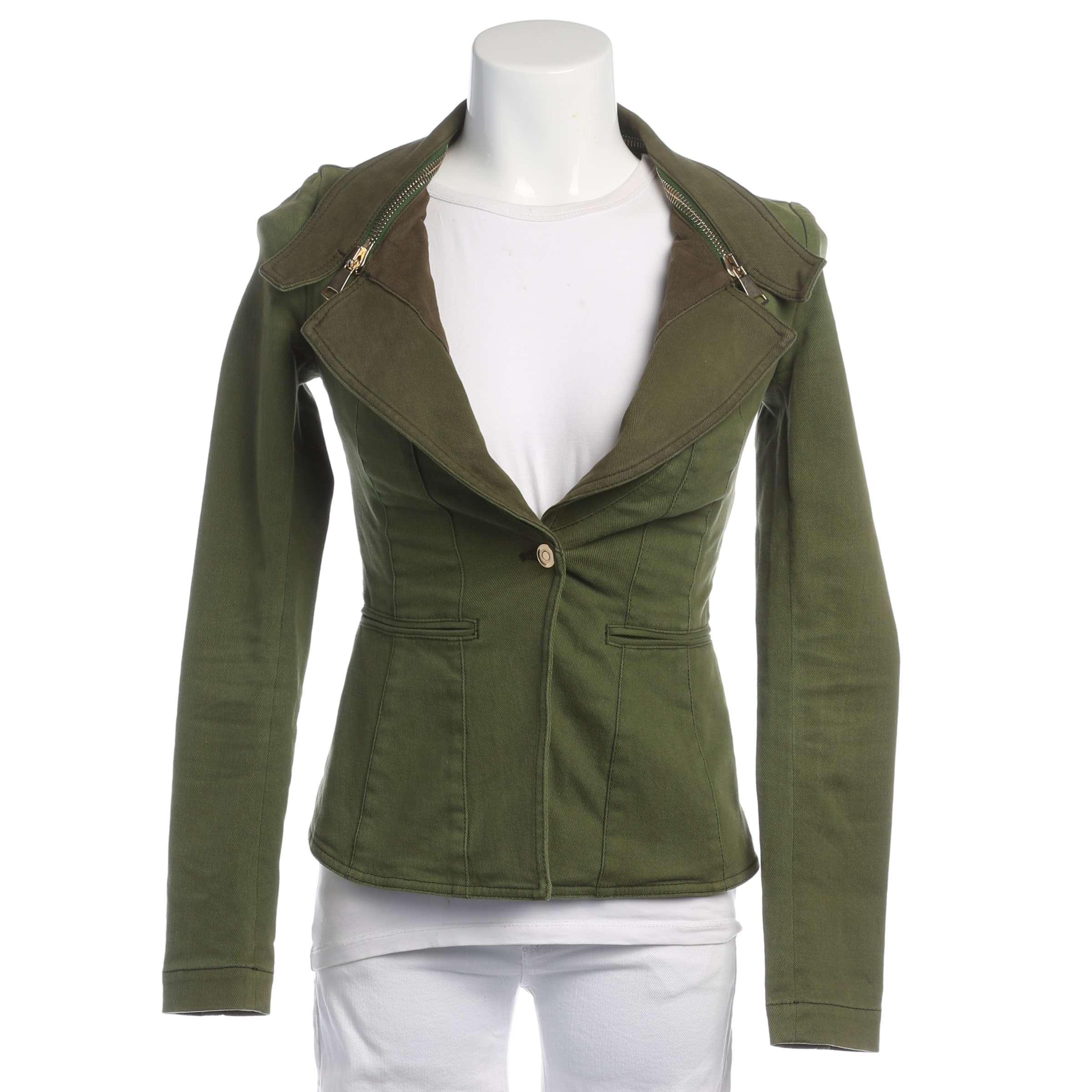 Givenchy Blazer XS in Grün: Vorderseite