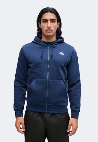 Veste de survêtement 'EVOLUTION SIMPLE DOME' THE NORTH FACE en bleu : devant