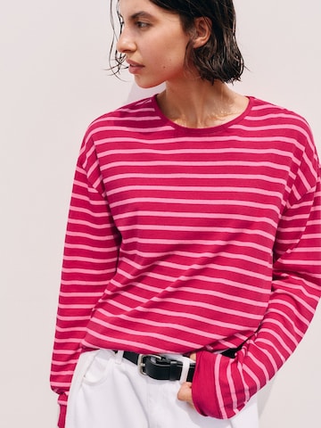 Pull&Bear Shirt in Pink: Vorderseite