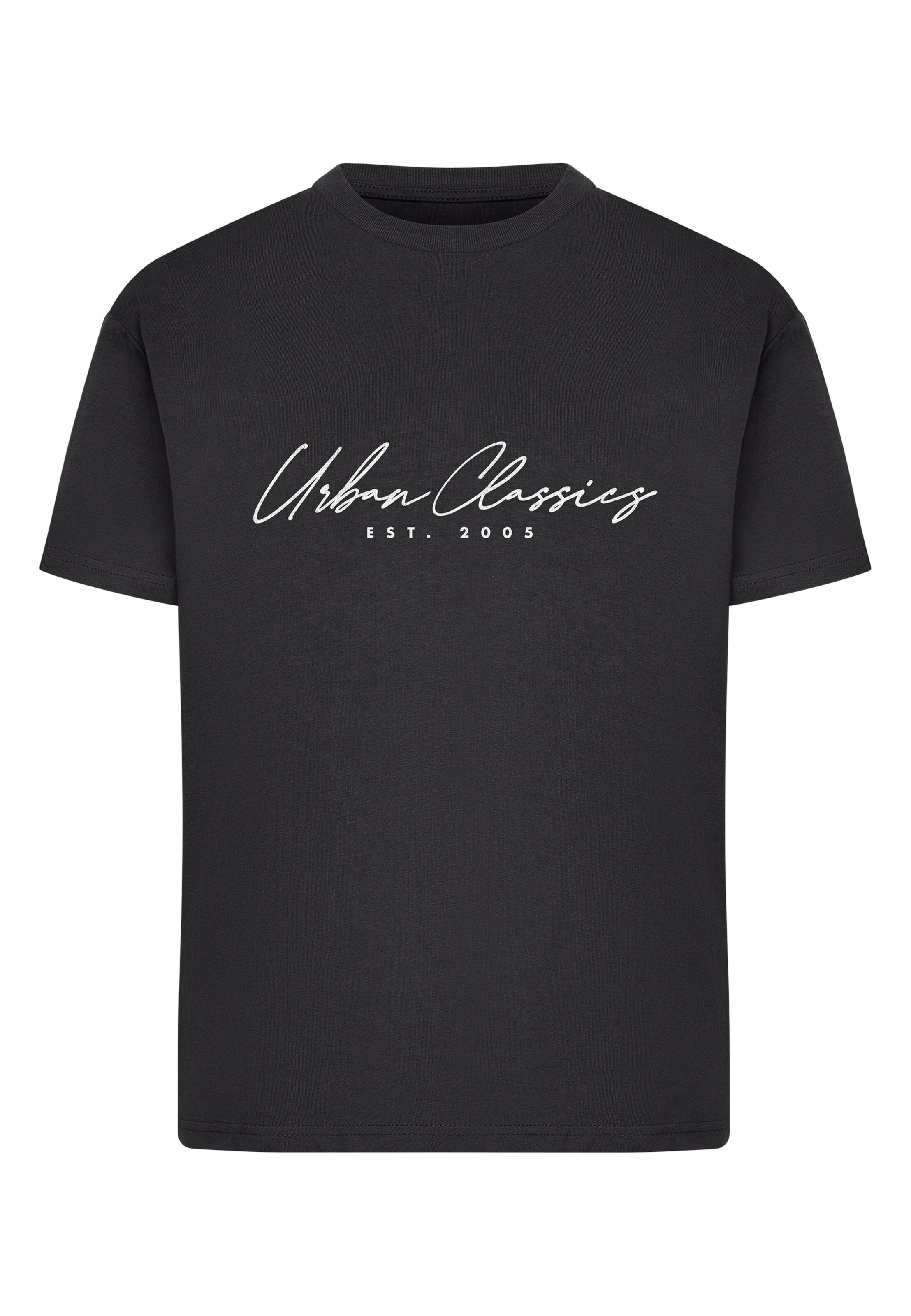 Urban Classics T-Shirt in Schwarz: Vorderseite