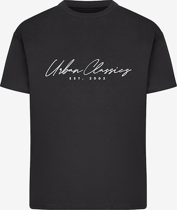 Urban Classics T-Shirt in Schwarz: Vorderseite