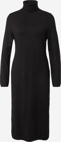 s.Oliver Gebreide jurk in Zwart: voorkant