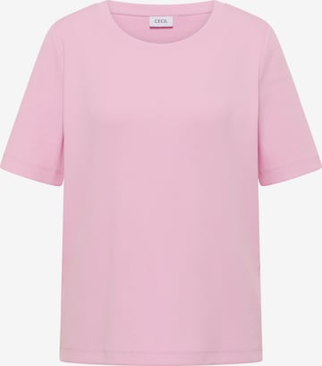 CECIL T-Shirt in Pink: Vorderseite
