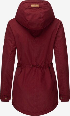 Veste d’hiver Ragwear en rouge