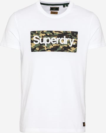 Superdry Shirt in Wit: voorkant