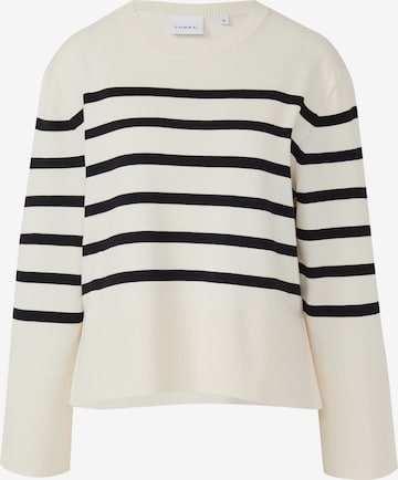 COMMA Trui in Wit: voorkant