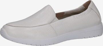 CAPRICE Classic Flats in White: front