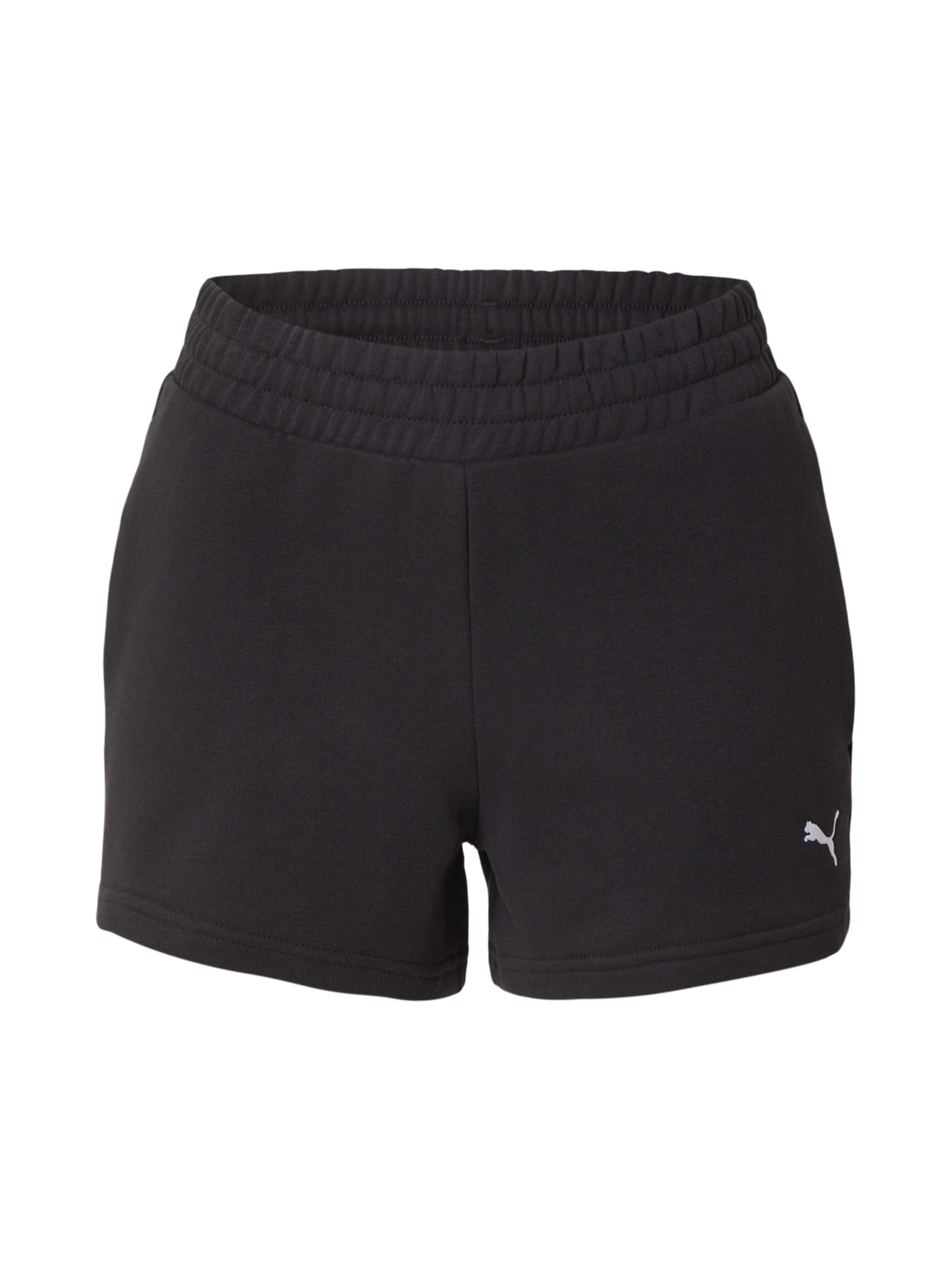PUMA - regular Pantalón deportivo 'ESS' en negro: frente