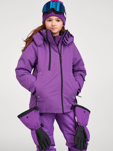 Reima Outdoor jacket ' Perille ' in Purple: front