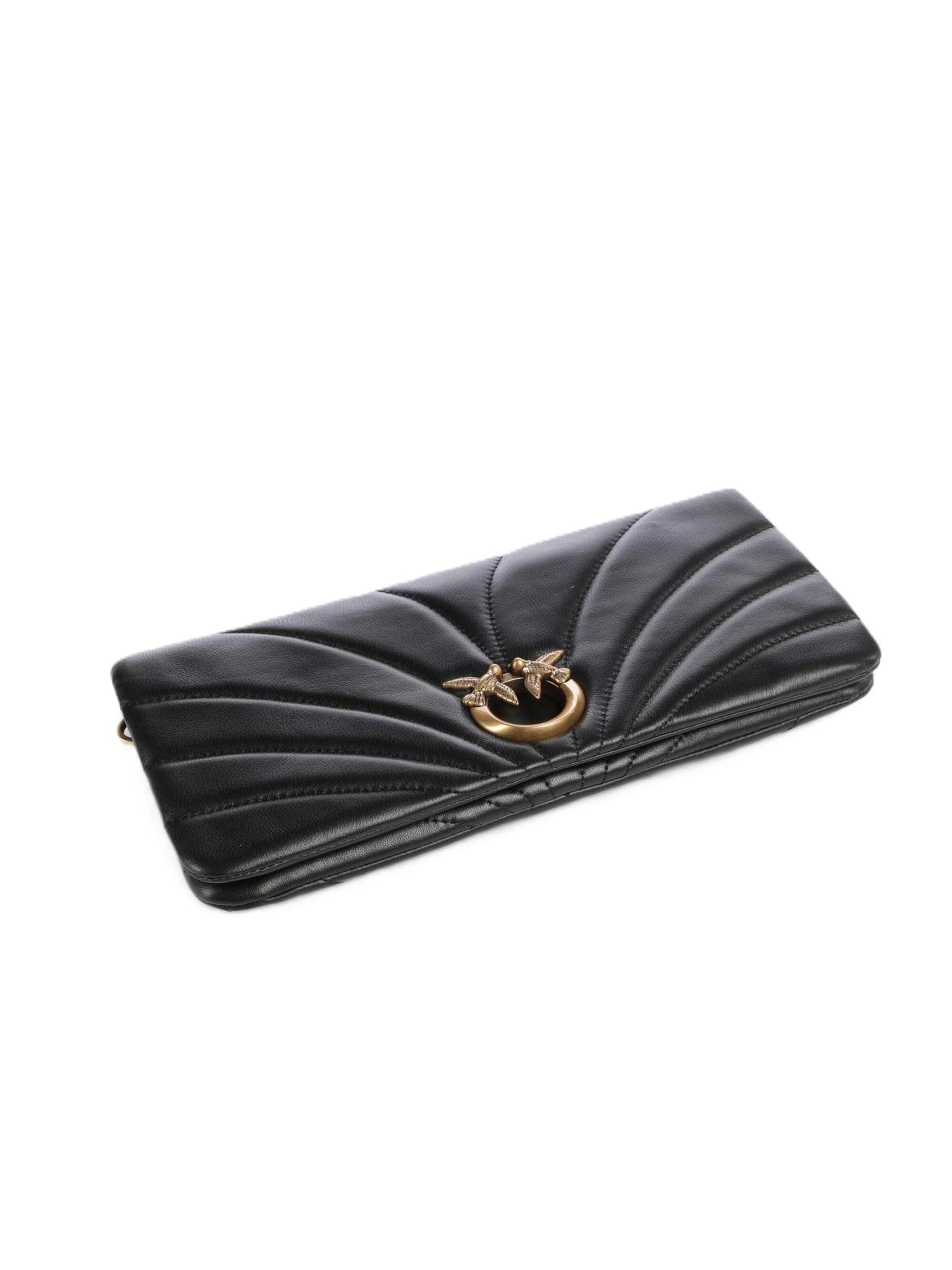 Borsa a tracolla '107035 A0F2' di PINKO in nero