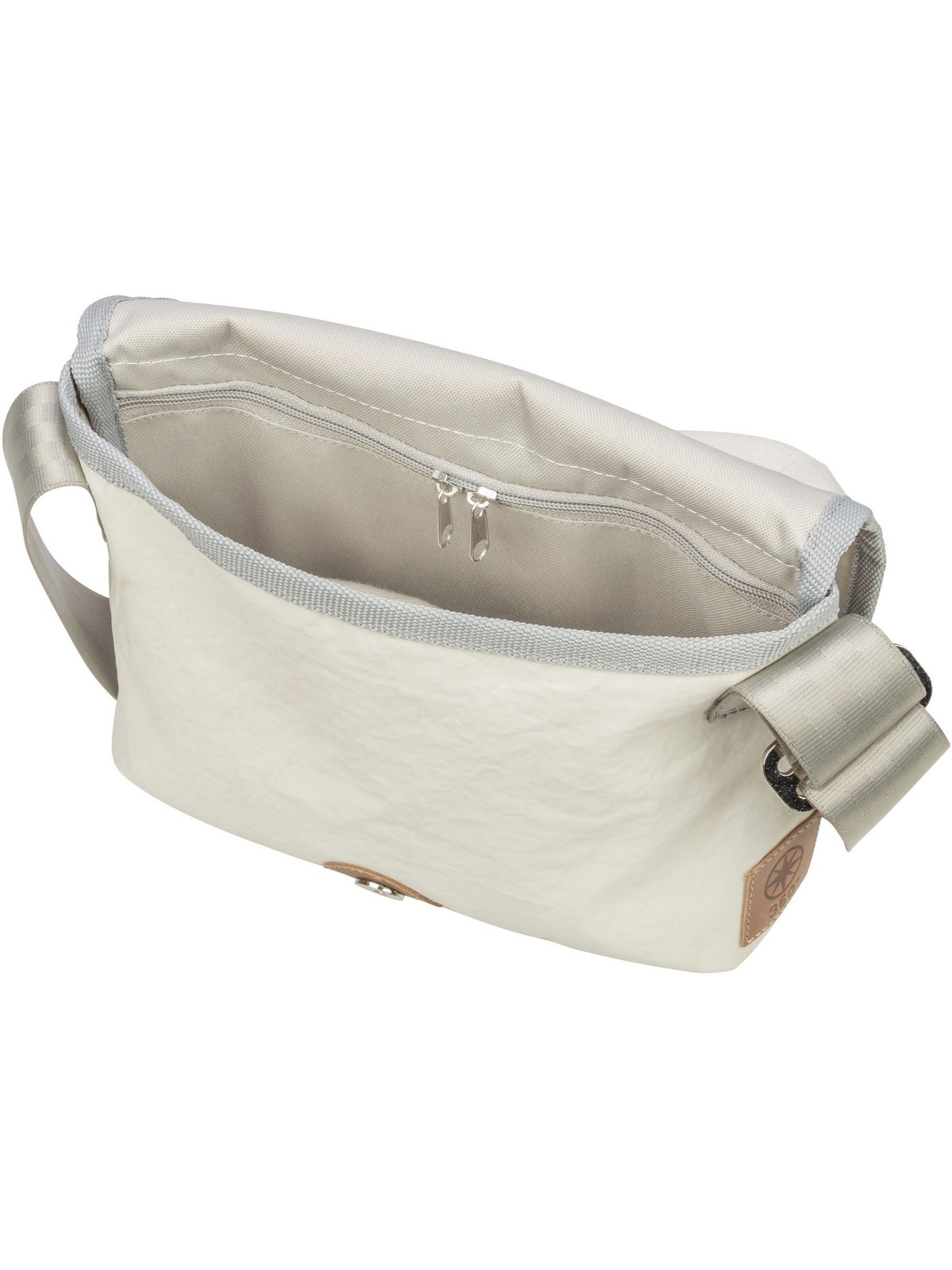 360 Grad Crossbody Bag 'Perle' in White