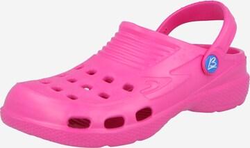 BECK Åbne sko i pink: forside
