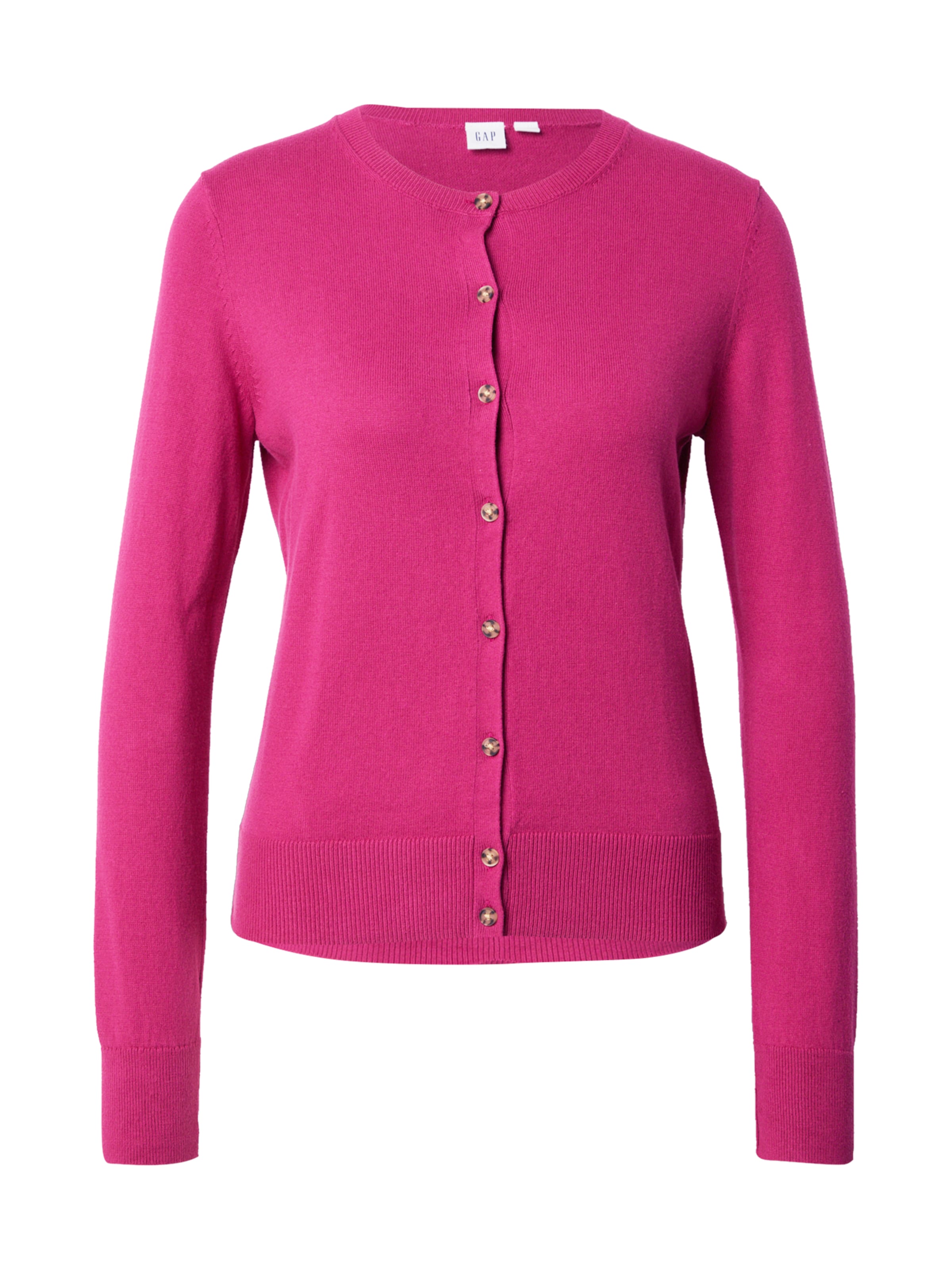 GAP Плетена жилетка в розово: отпред