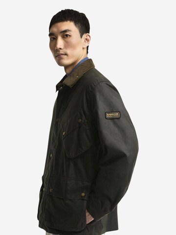 Barbour Winterjas 'BRAKE LINE WAX JACKET 262MMWX2598' in Groen