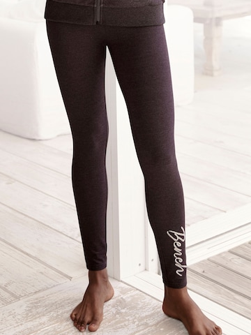 Skinny Leggings BENCH en gris : devant