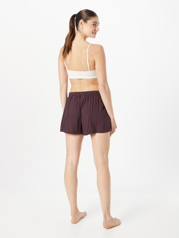 Pantaloncini da pigiama di Calvin Klein Underwear in lilla