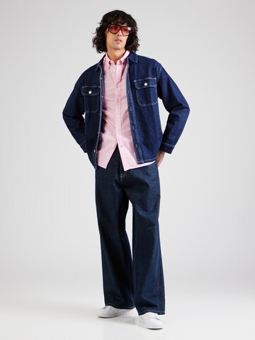 TOMMY HILFIGER Slim fit Ing 'FLEX' - rózsaszín