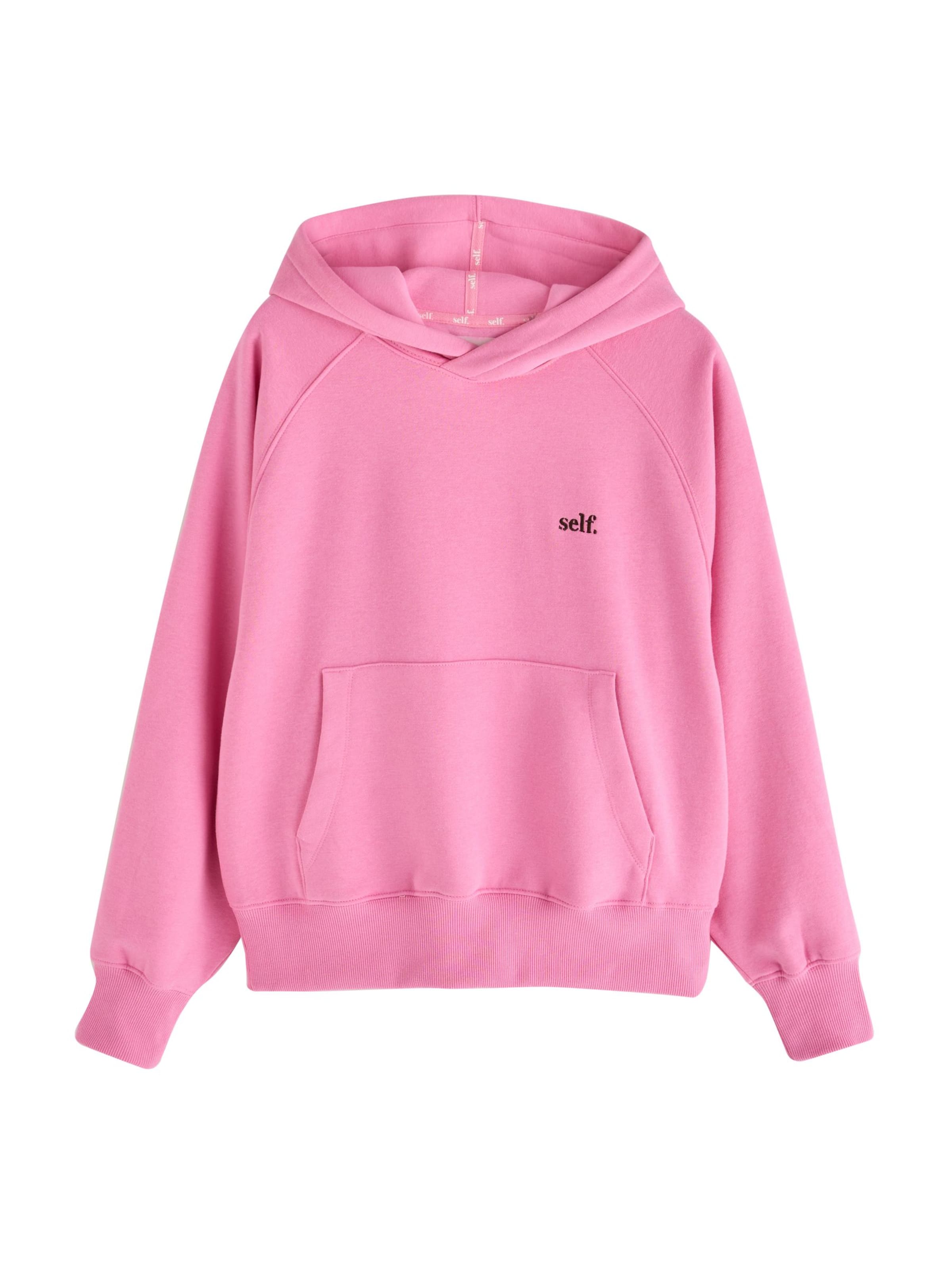 self. - Sudadera en rosa: frente