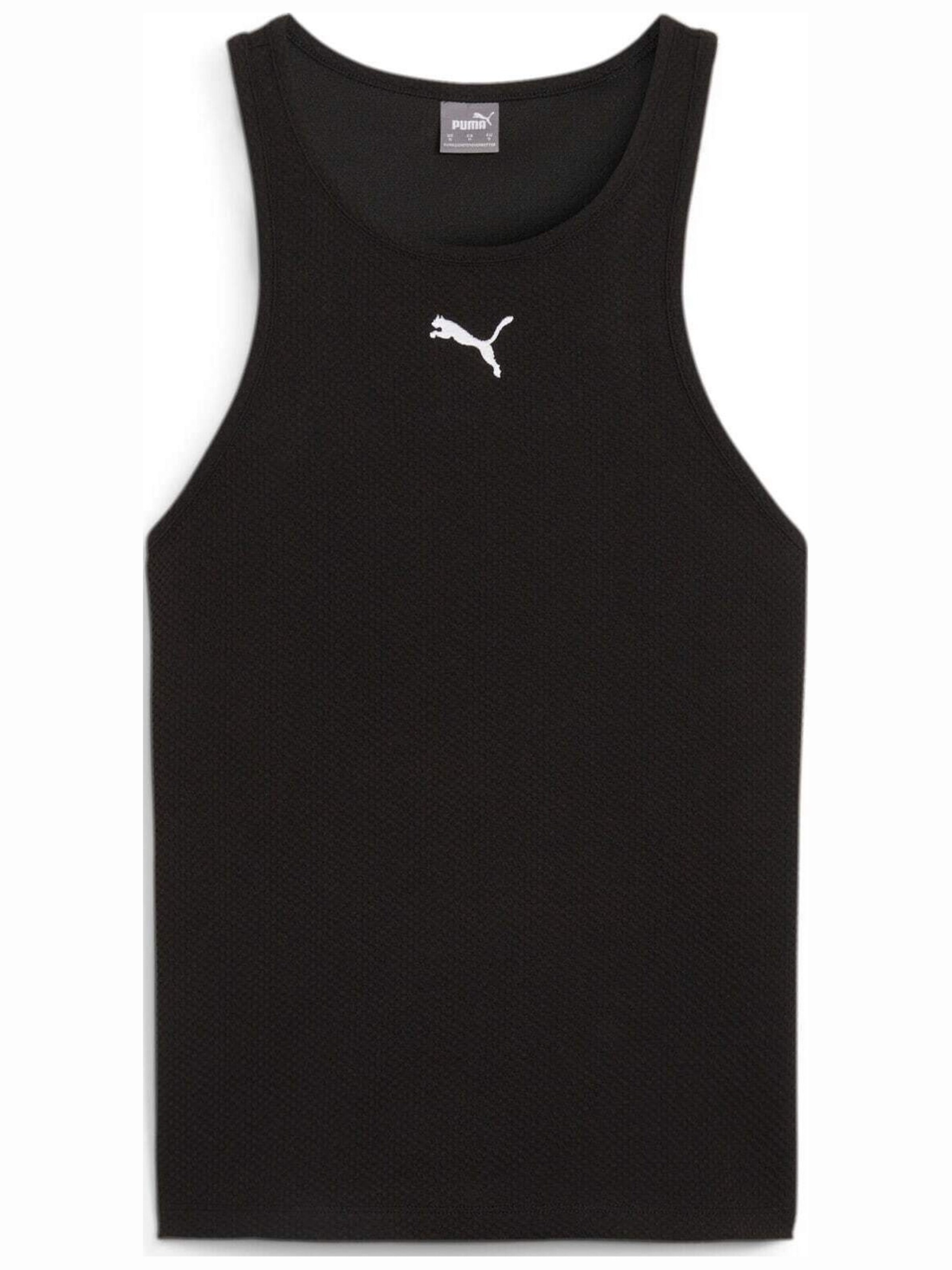 Top 'Puma Her Tank Top' di PUMA in nero: frontale