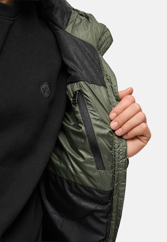 Ragwear Winter jacket 'Vellos' in Green