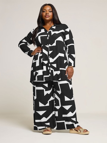 Stil Diva Shirt in Zwart
