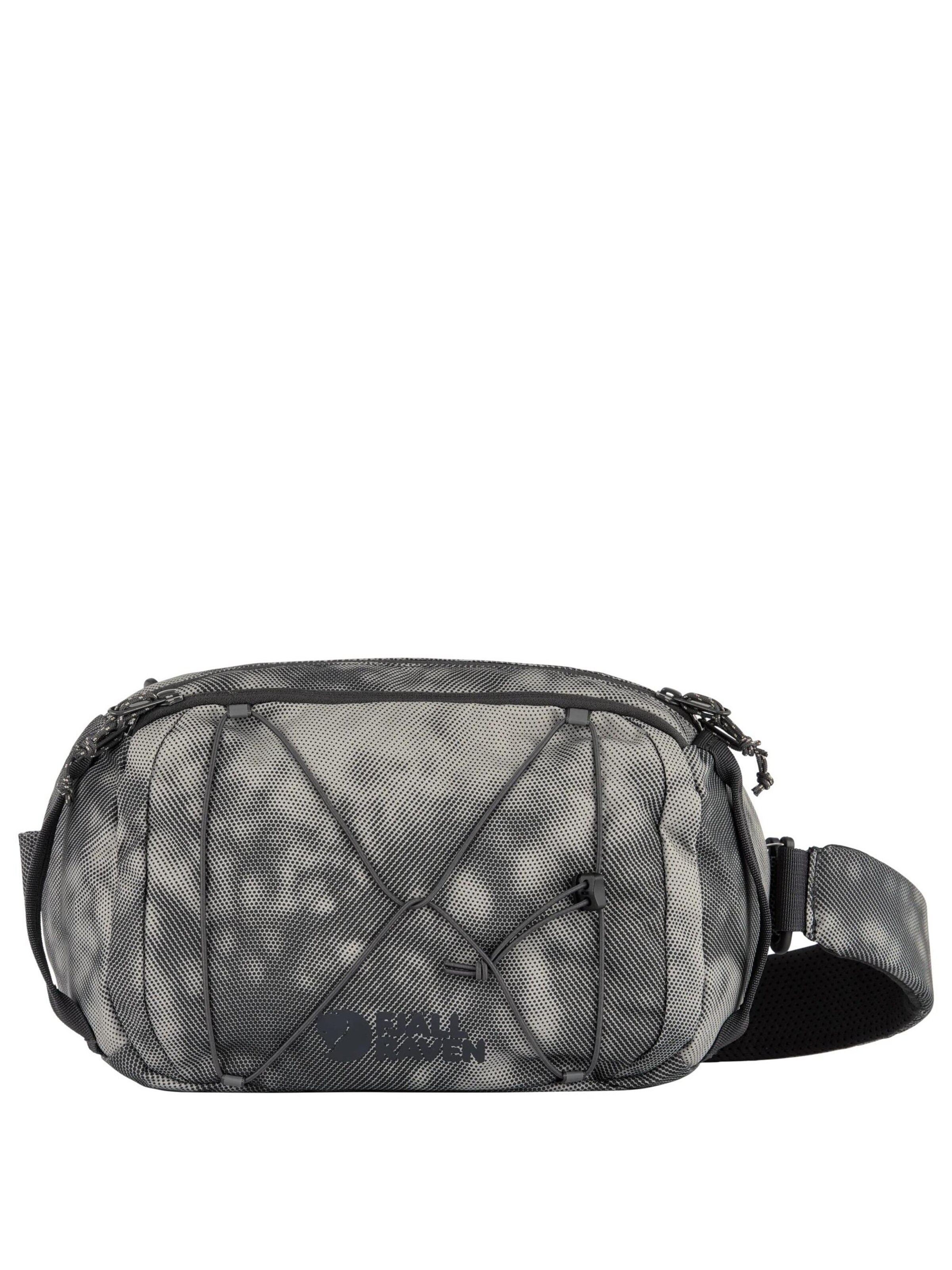 FJALLRAVEN Umhängetasche 'Skule Graphics'‌‌‌‌‌‌‌‌‌‌ in Grün: Vorderseite