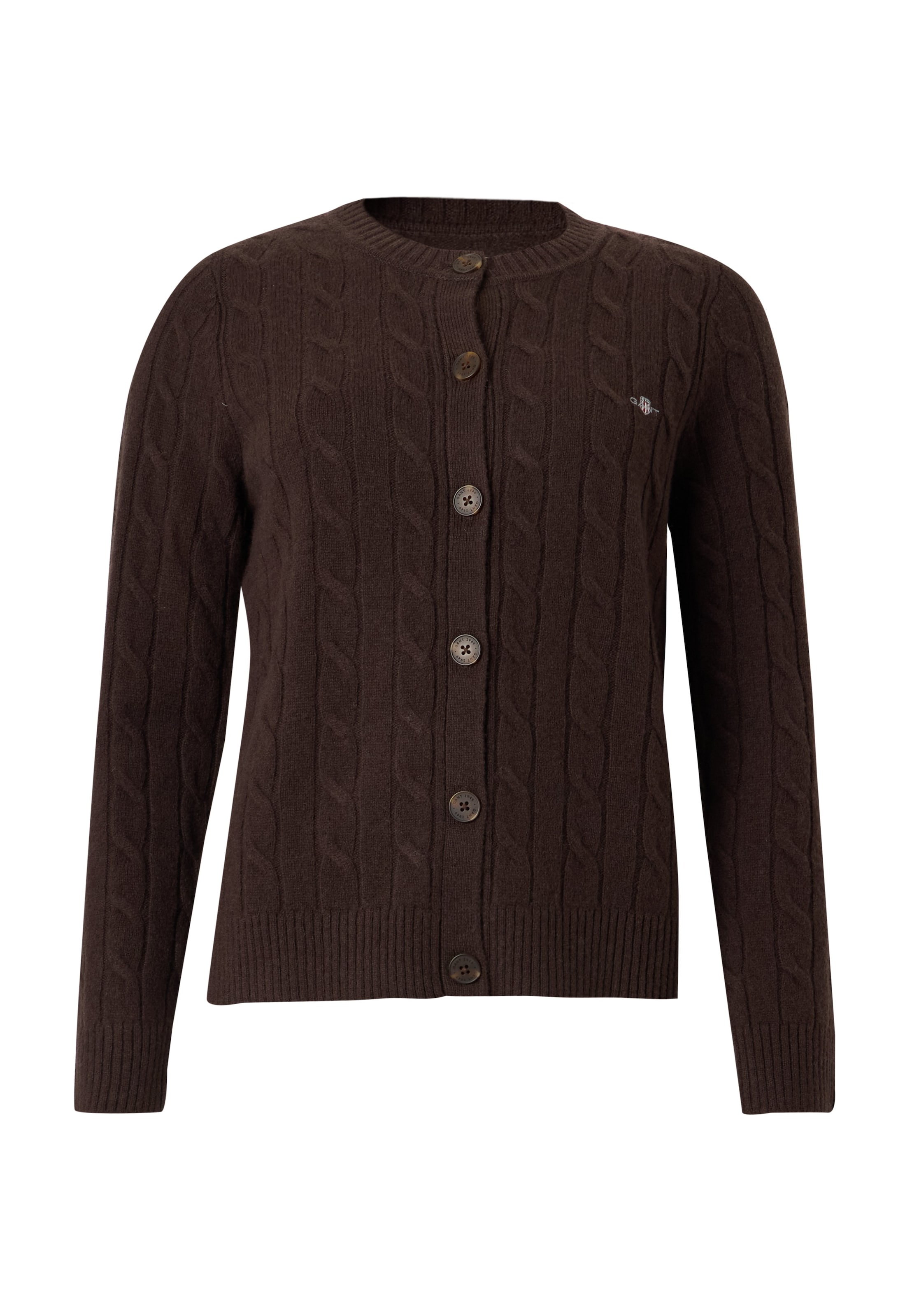 Cardigan GANT en marron : devant