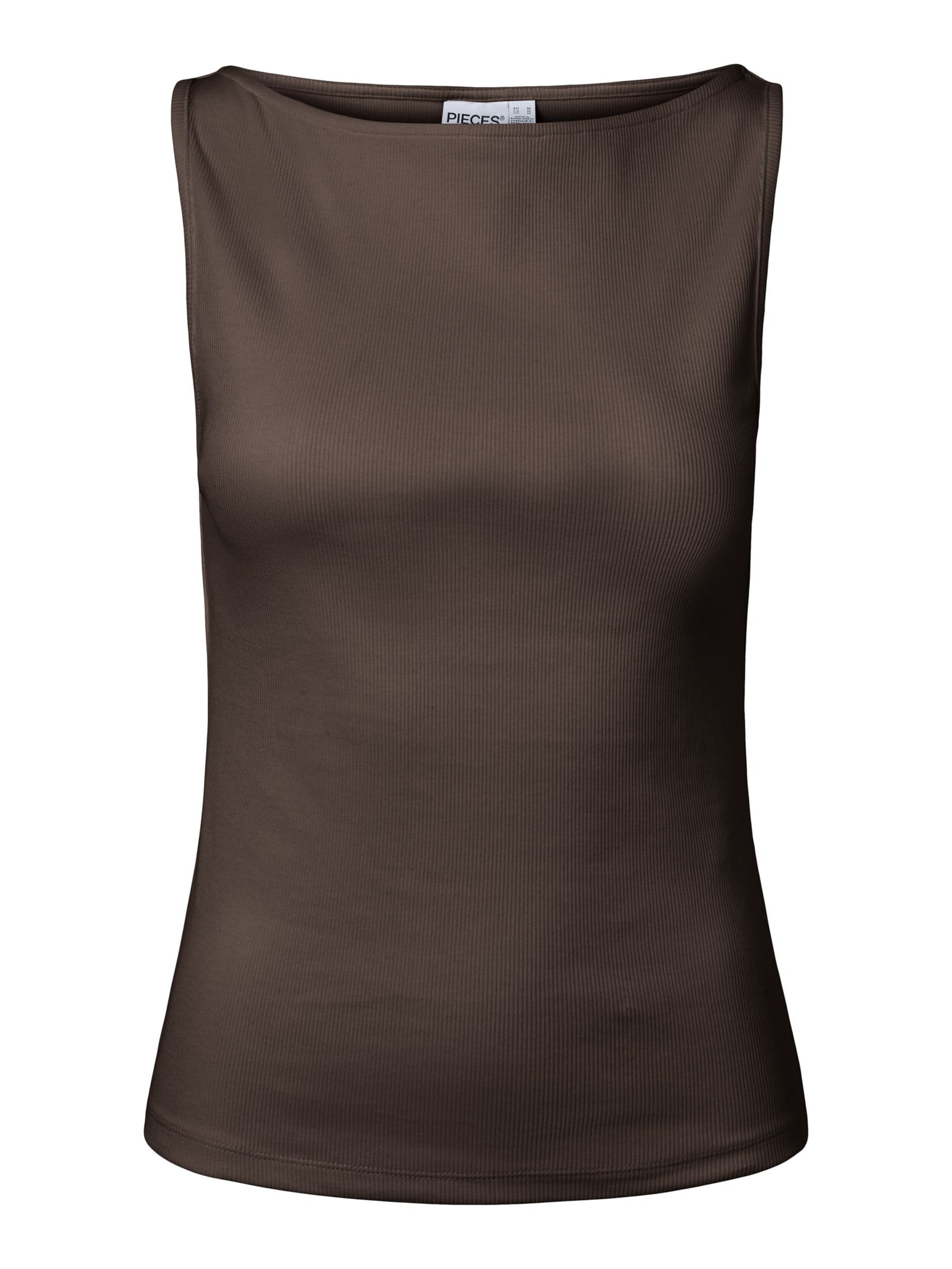 Haut 'PCMay' PIECES en marron : devant