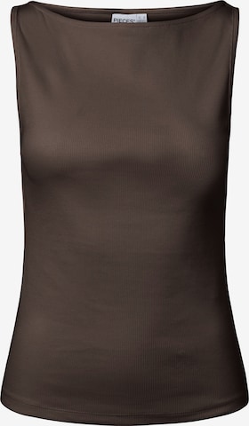 Haut 'PCMay' PIECES en marron : devant