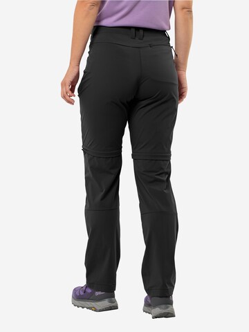 regular Pantaloni per outdoor 'GLASTAL' di JACK WOLFSKIN in nero