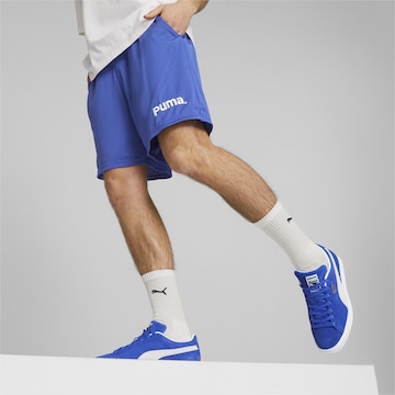 PUMA Regular Broek in Blauw