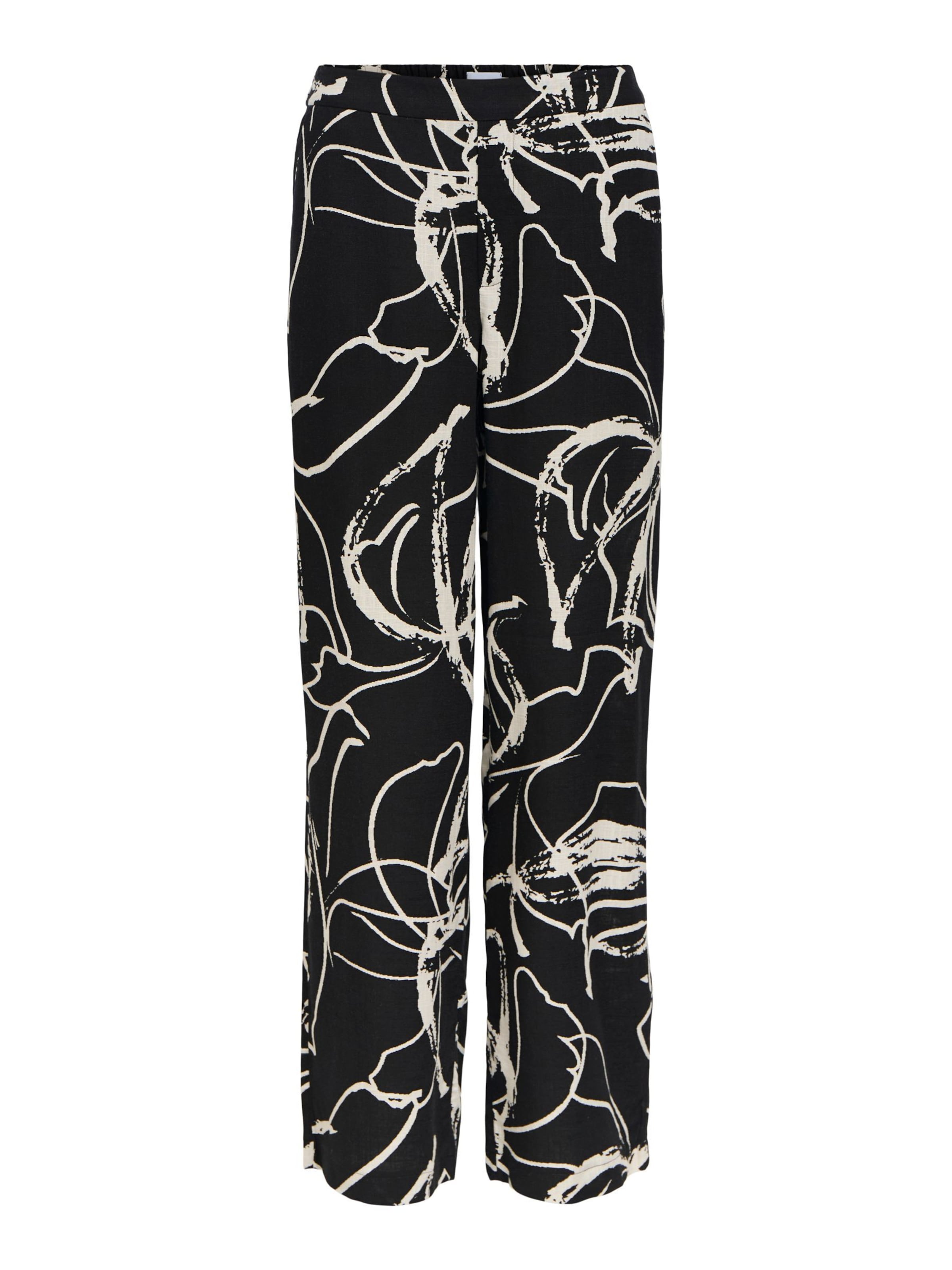 Pantaloni di OBJECT in nero: frontale