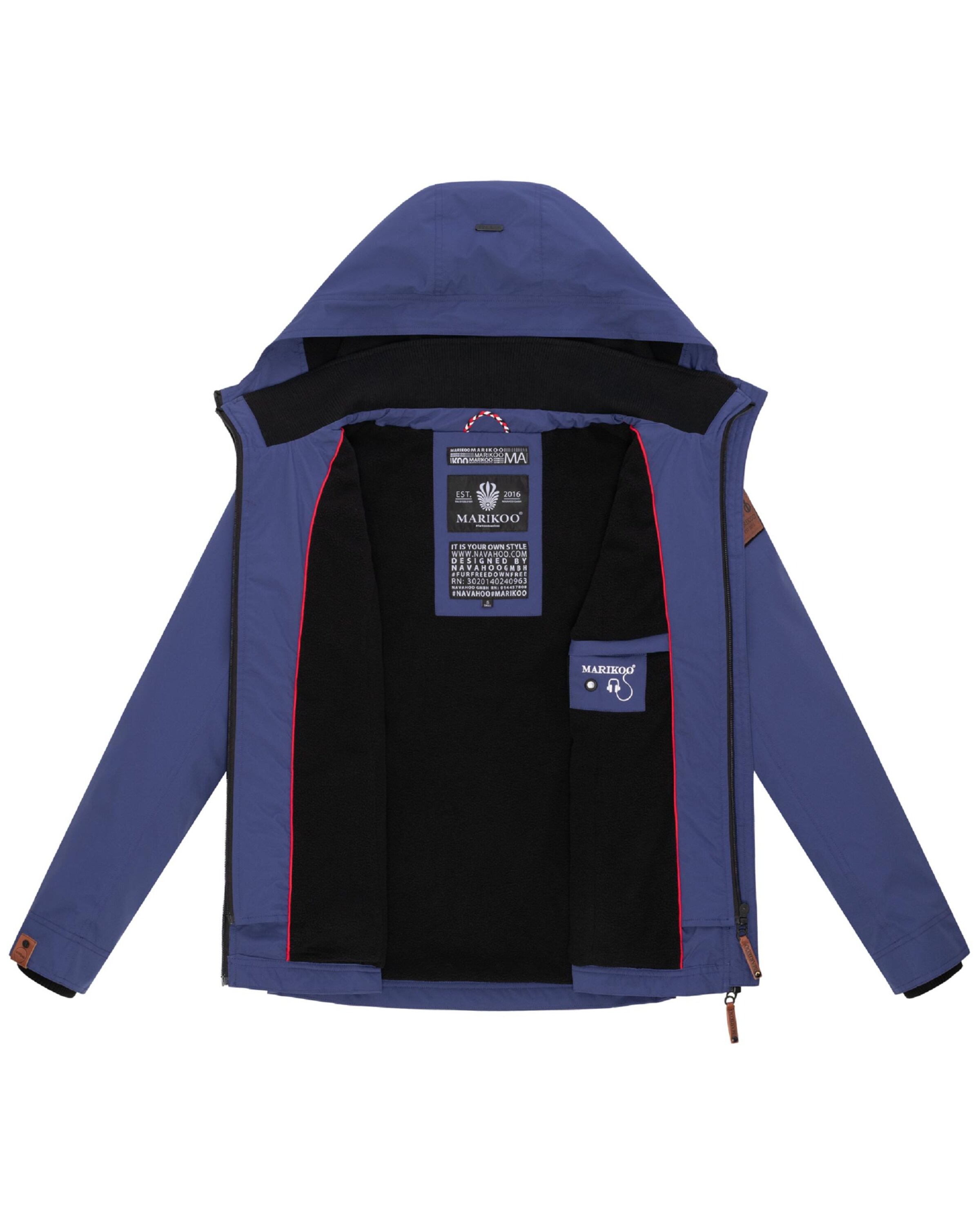 Geacă funcțională 'Erdbeere' de la MARIKOO pe mov