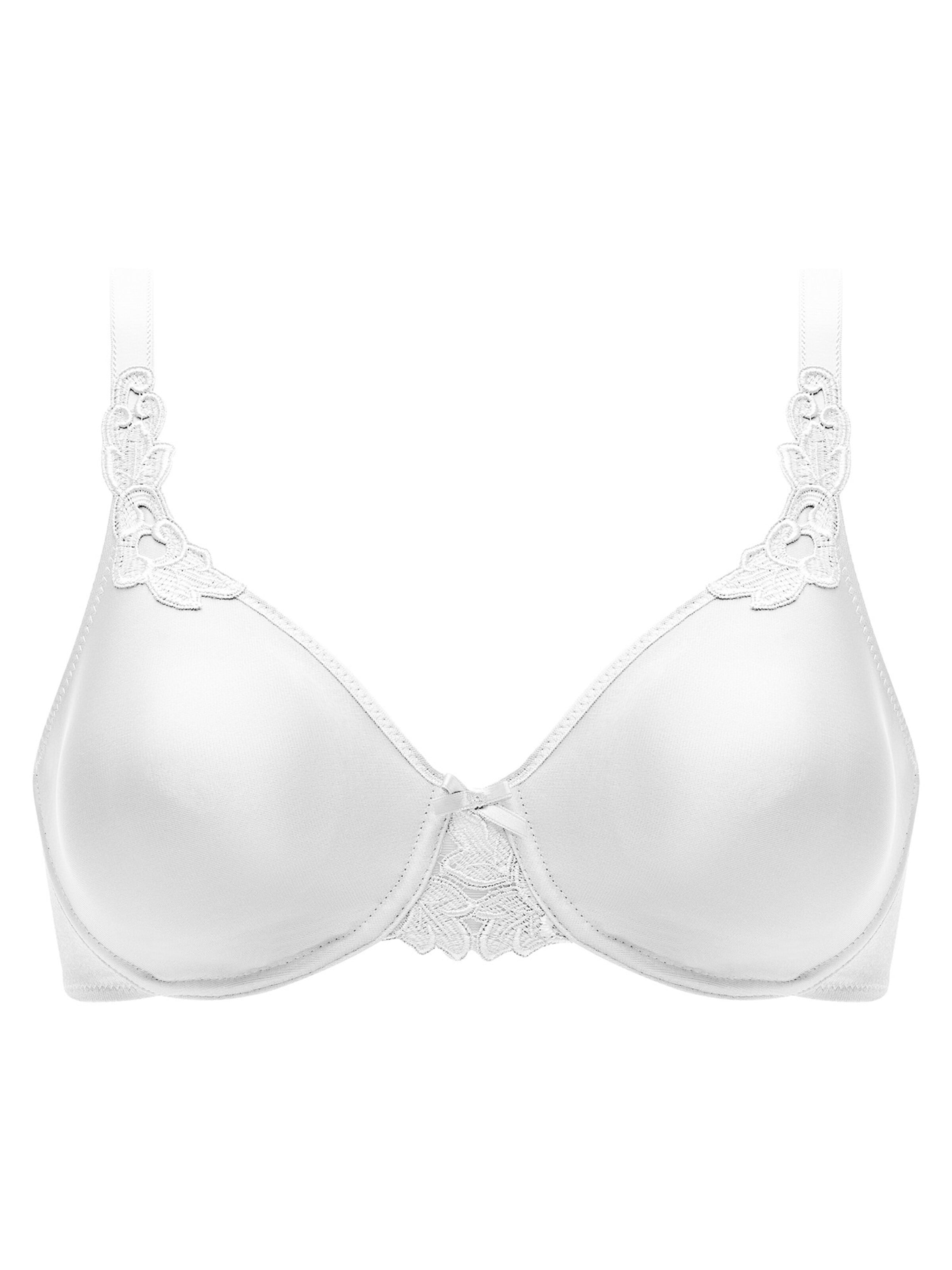 Chantelle T-shirt BH 'Hedona' in Wit: voorkant