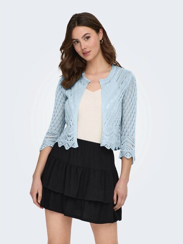 Cardigan 'JDYSUN' JDY en bleu : devant