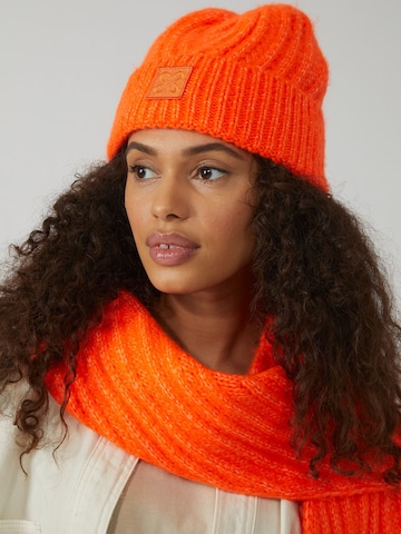 Bonnet CODELLO en orange : devant