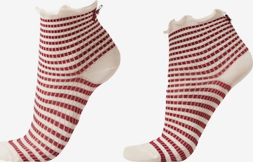 CALZEDONIA Socks in Red: front