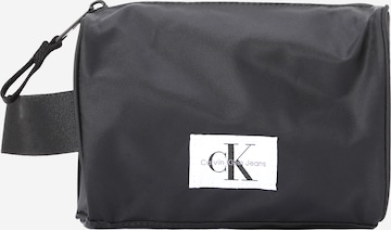 Calvin Klein Jeans Toiletry Bag in Black: front