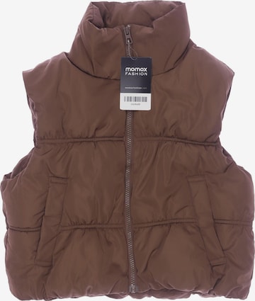 H&M Weste XXS in Braun: Vorderseite