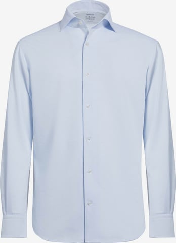 Boggi Milano - Ajuste regular Camisa de negocios en azul: frente