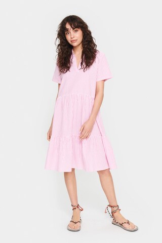 SAINT TROPEZ Jurk 'Elmiko' in Roze