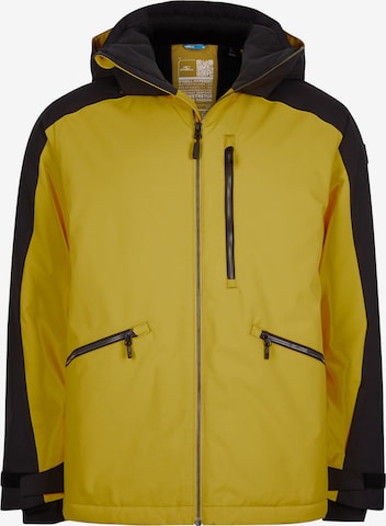 O'NEILL Athletic Jacket in Yellow: front