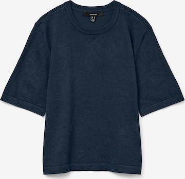 VERO MODA Sweater 'VMSILJE' in Blue: front