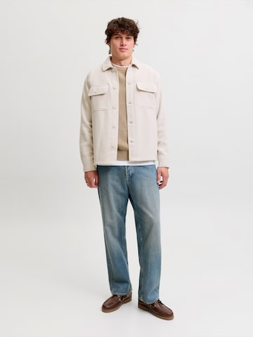 Pullover 'JJPANNEL' di JACK & JONES in marrone